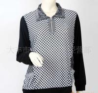 084长袖T恤 中老年秋装优选，打造中年妈妈的时尚穿搭